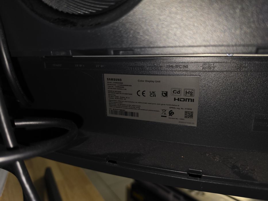 Monitor Samsung 49" C49RG90SSR