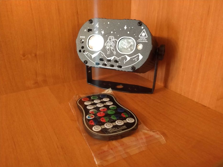 Проектор лазерний з стробоскопом