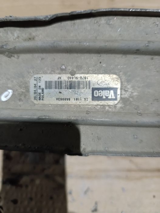 Радиатор интеркуллера Ford Mondeo Mk3 2000-2007 2.0 TDCi Оригинал.