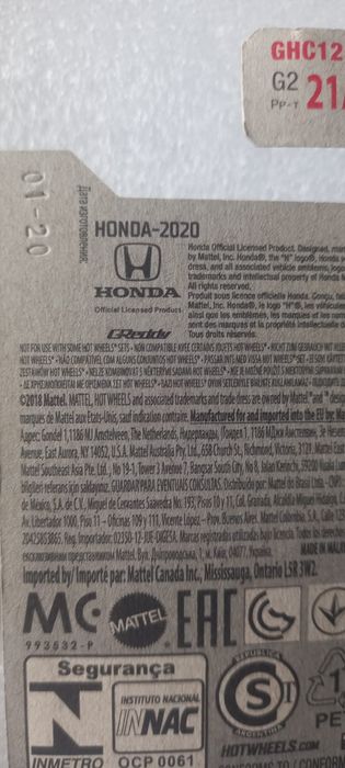 Honda S2000 Hot Wheels