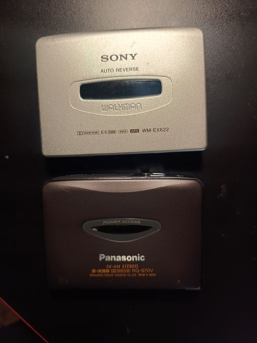 Касетний плеєр Panasonic RQ-70V, SONY WM-EX622
