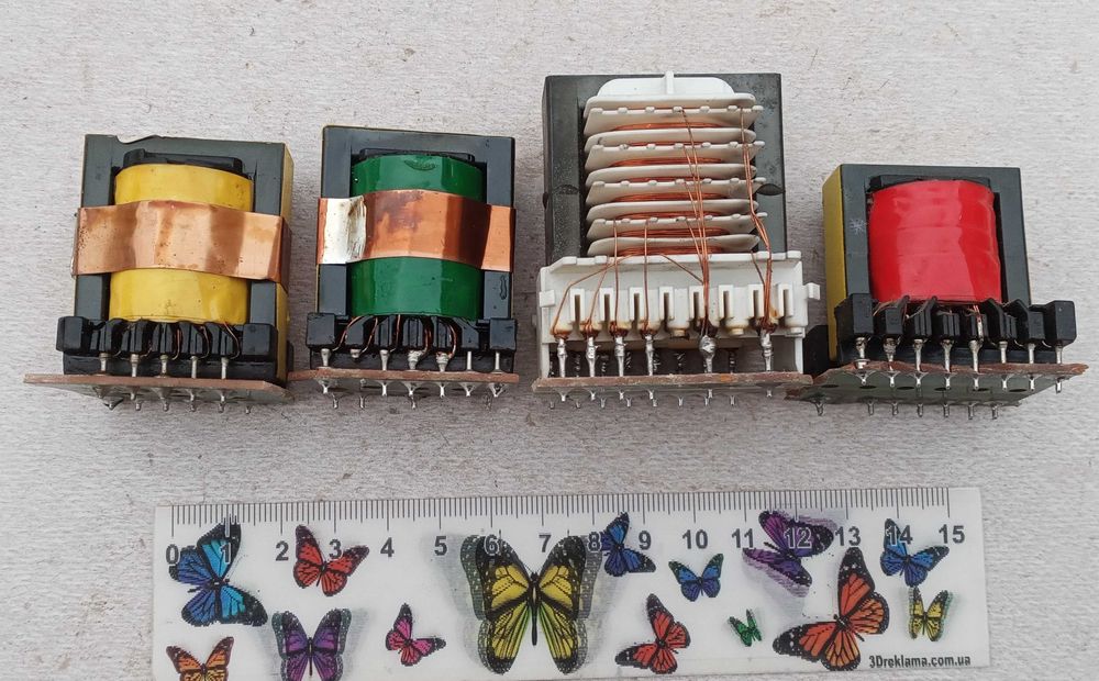 Лот 4 шт трансформатор  импульсный