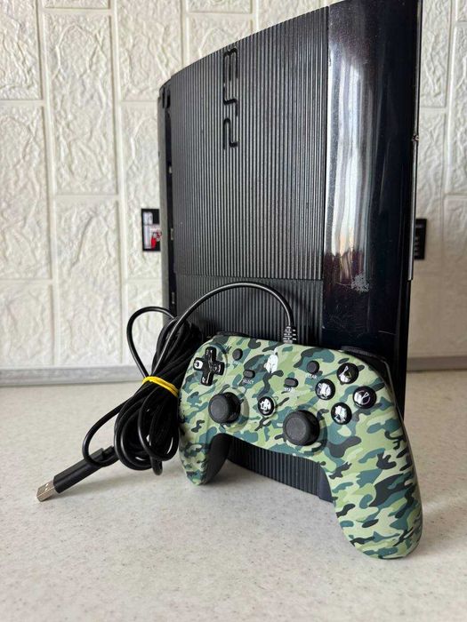 PS3 Supe Slim 500 GB + 80 гра + Гарантія, Доставка / Sony Playstation 3, ПС3 Слім