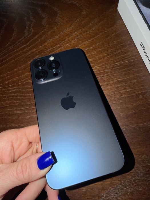 iPhone 15 Pro Max 256 Black Titanium (айфон 15 про макс) фізична сім