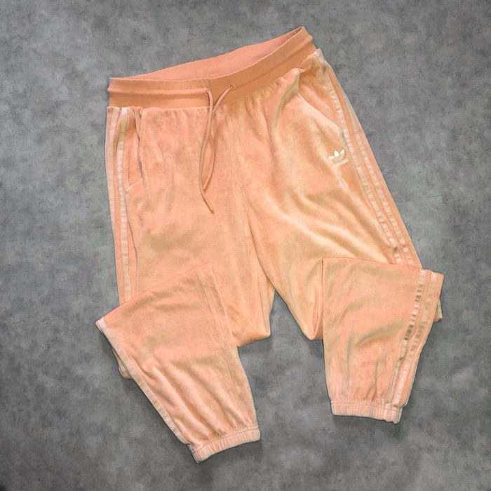 Штаны adidas велюровые