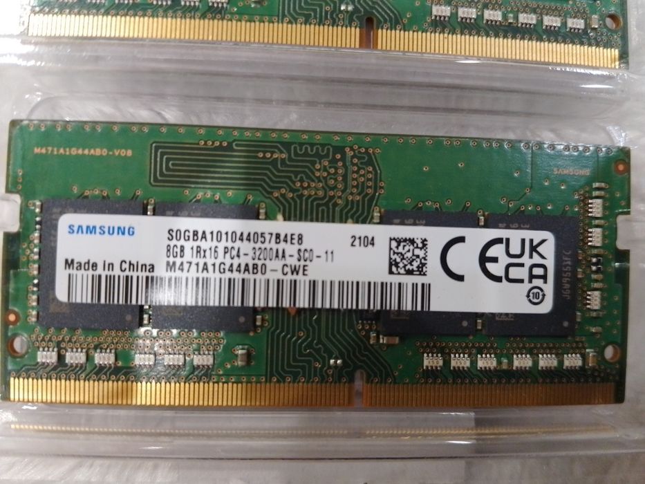 Оперативна пам'ять для ноутбука DDR4 16GB (2x8) 3200