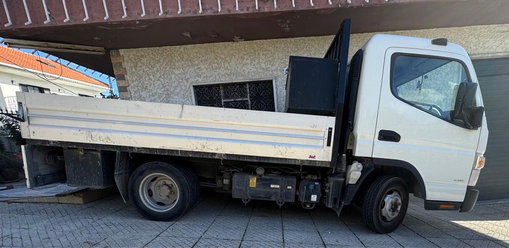 mitsubishi fuso 3c13 caixa aberta cabine larga