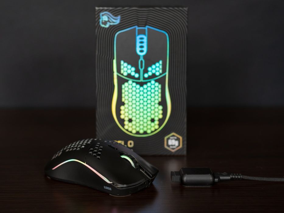 Myszka gamingowa ​Glorious Model O Wireless. Stan BDB. Komplet. Okazja