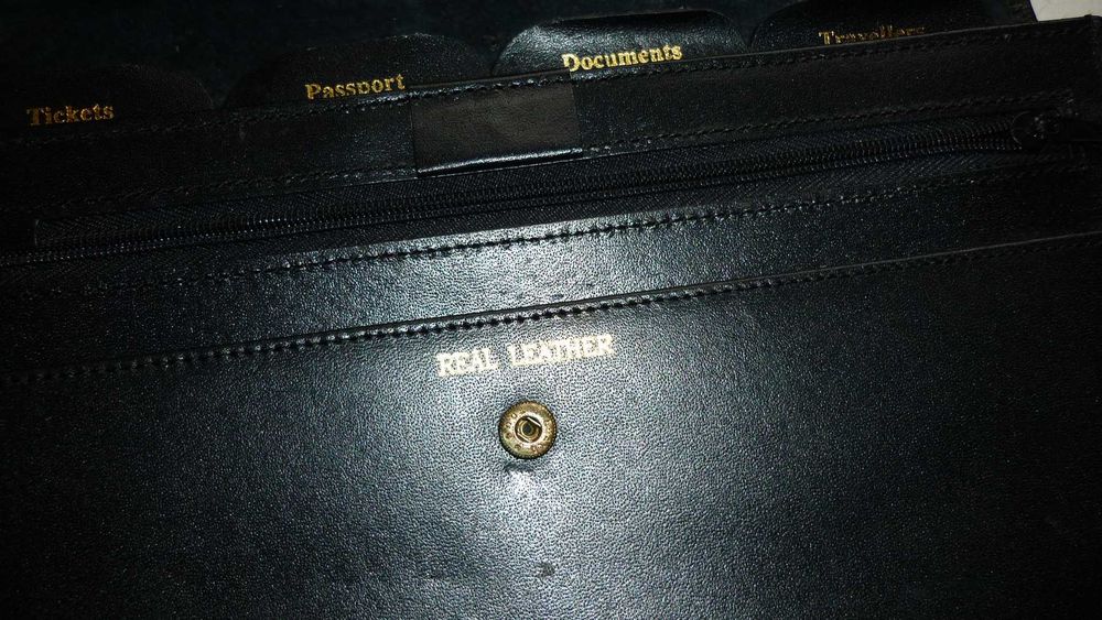 Skórzany organizer wyjazdowy