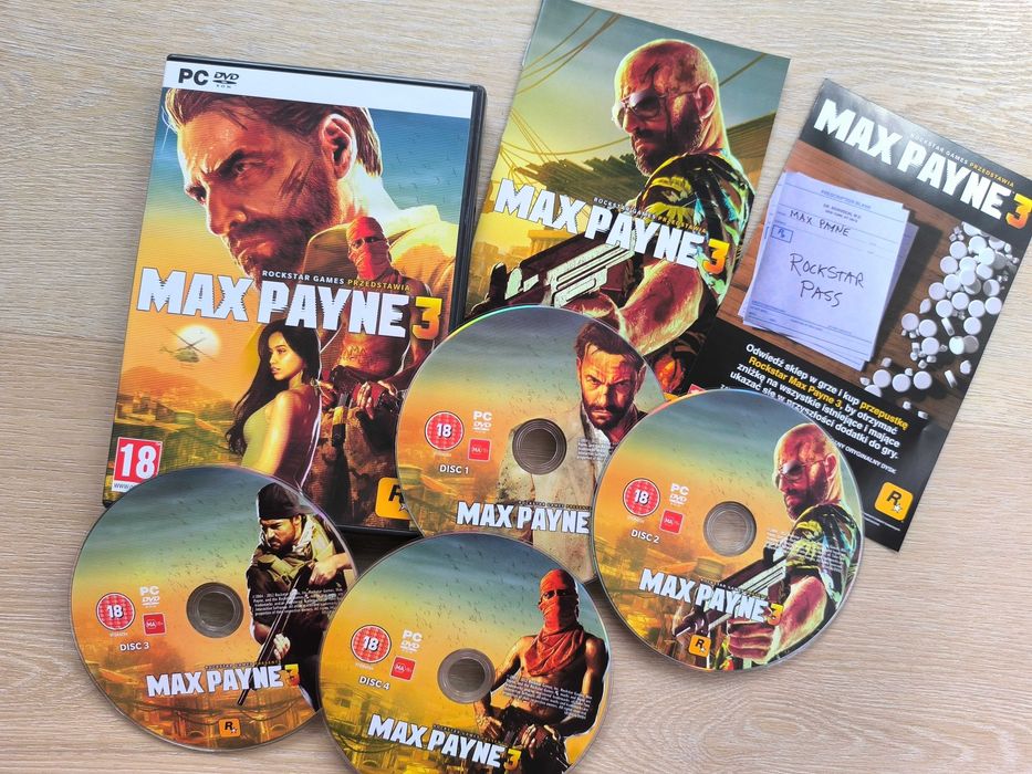 Max Payne 3 [PC] (POLSKA WERSJA) - Polskie Wydanie Premierowe - BOX