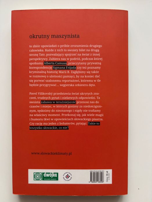 Okrutny maszynista, P.Vilikovsky