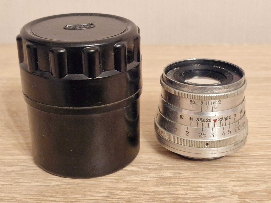 Фотообъектив Индустар-26м 1:2.8 F=5см (ФЭД)