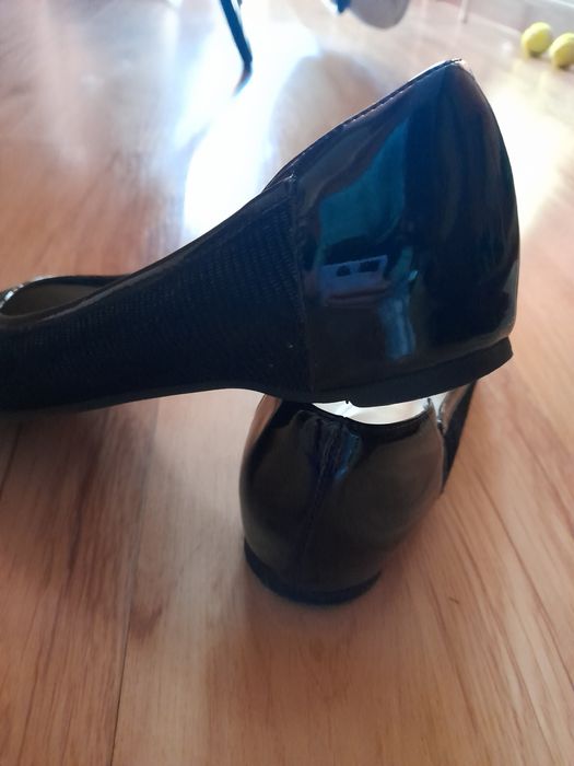 Buty damskie czarne ( baleriny )