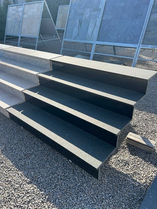 Płytki granitowe czarne 60x60x2 taras