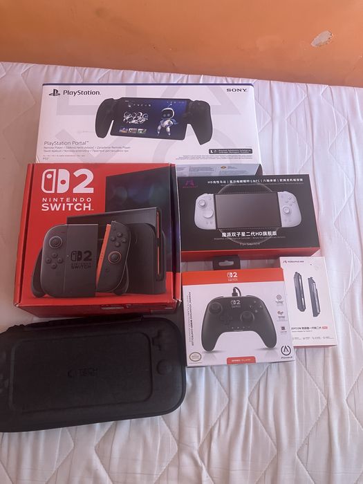 nintendo switch 2 z akcesoriomai i grami i ps portal
