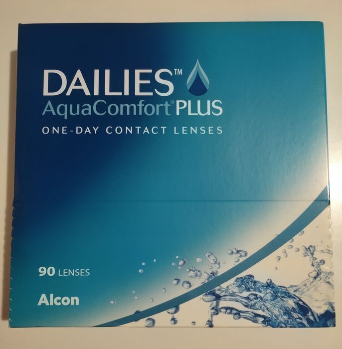 Контактні лінзи 90шт DAILIES AquaComfort Plus -5.25