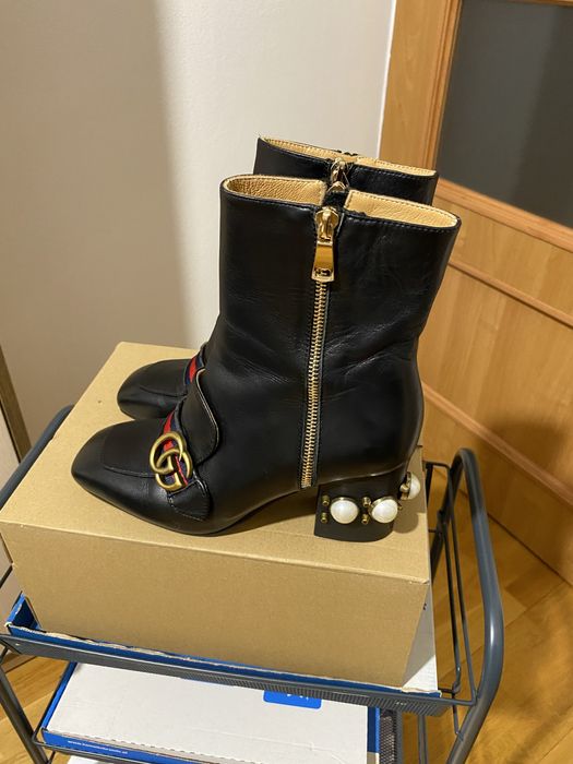 Damskie botki marki Gucci