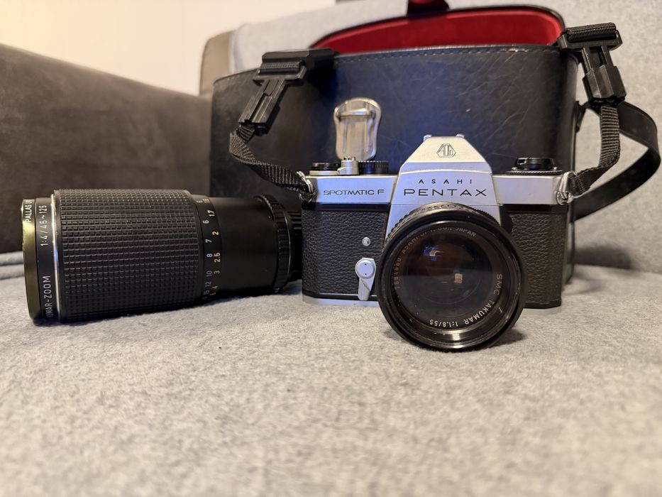 Продам фотоапарат Pentax Asahi Spotmatic F + 2 обʼєктиви Takumar