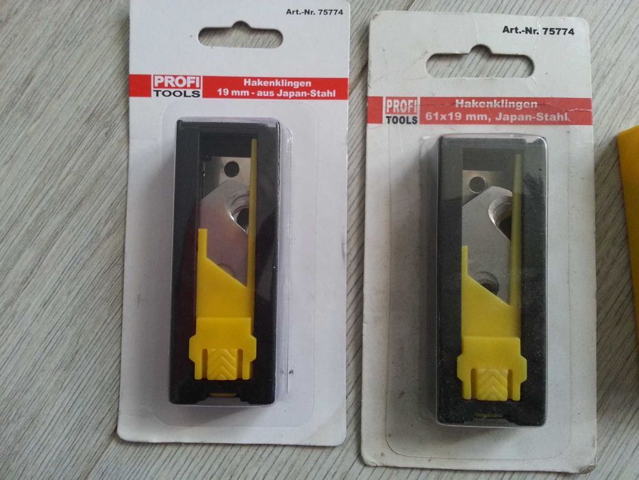Wkłady hakowe do nożyków