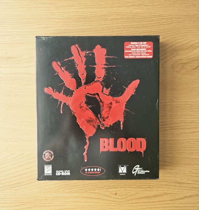 Blood PC BIG BOX US - kultowy biały kruk