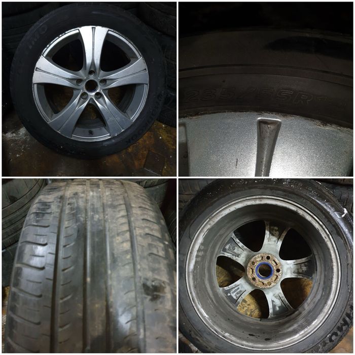 Диски з гумою літо 235/55/18 audi volksvagen