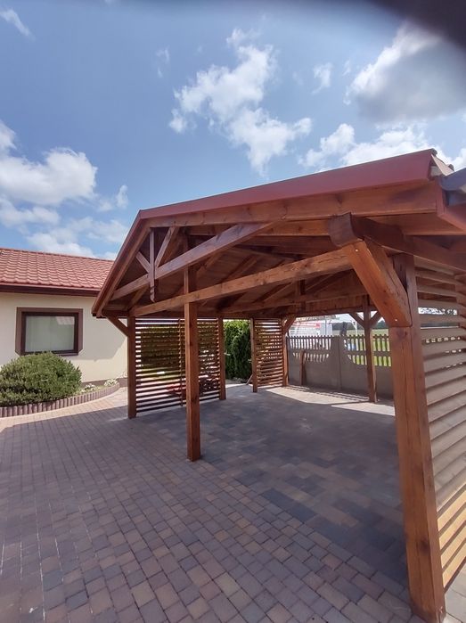 Wiata garażowa wiata na samochód carport zadaszenie na samochód