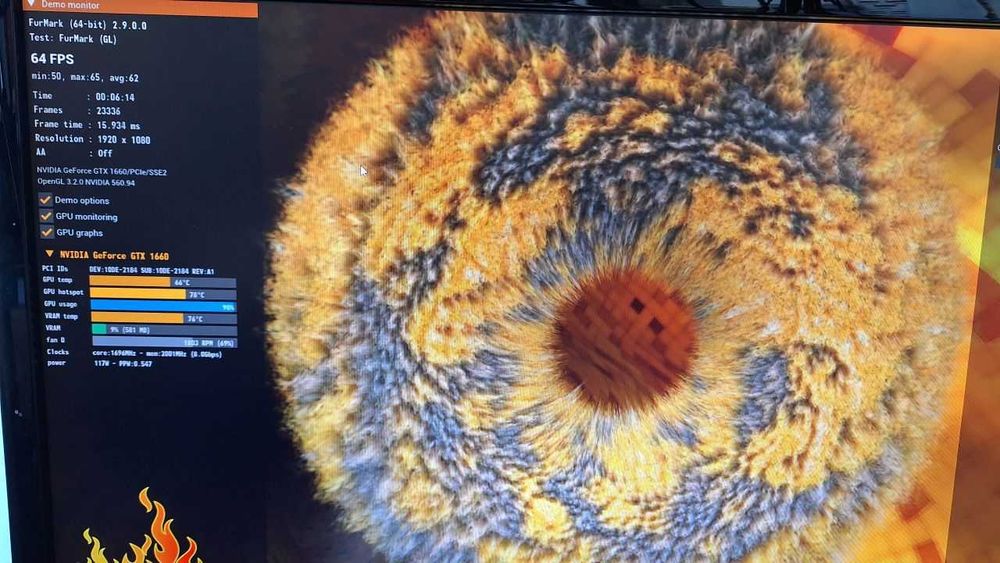 Palit GeForce GTX 1660 StormX 6GB GDDR5 192bit DVI HDMI DP