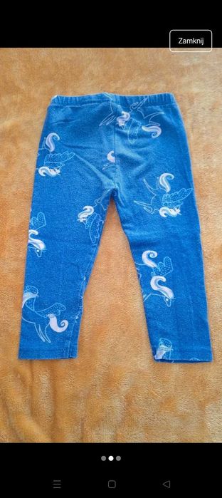 Legginsy dziewczęce
