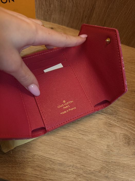 Гаманець Louis Vuitton у денімі