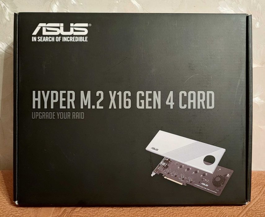 ASUS Hyper M.2 X16 Gen 4 Card