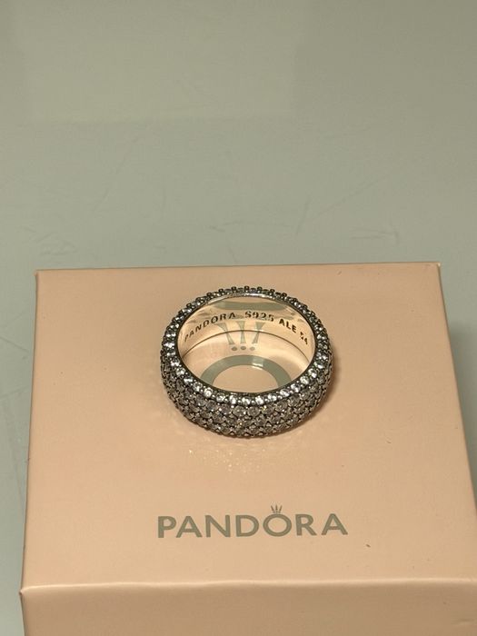 Кільце Pandora "Три ряди паве", оригінал