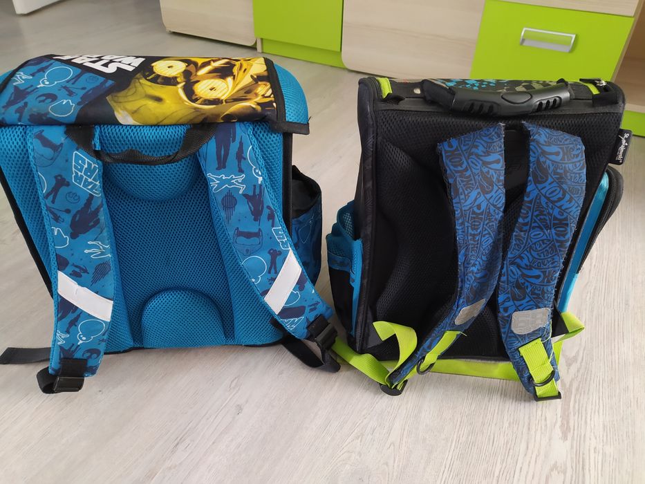 Dwa tornistry plecaki w dobrym stanie
