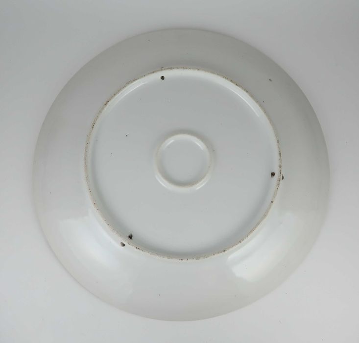 Pratos Grandes Porcelana Europeia Séc. XIX/XX, CADA