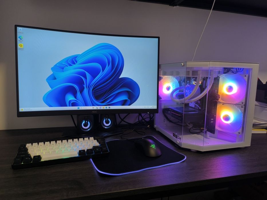 Pc R5 5050RTX 16 Ram + Ecrã + Periféricos 3x Sem Juros