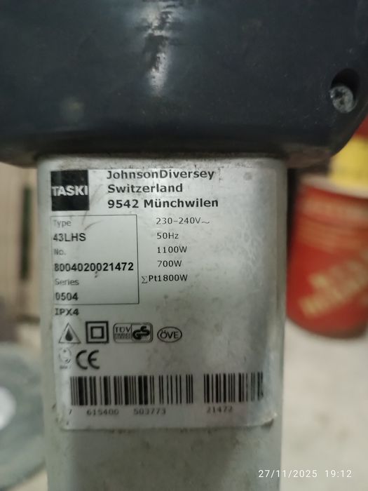 Vende máquina de polimento e lavagem