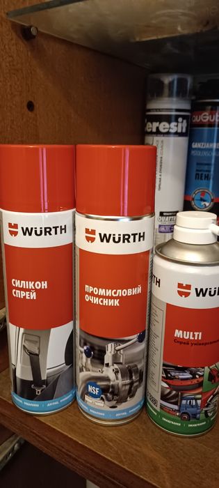 WD Wurt очисник та силікон одним лотом