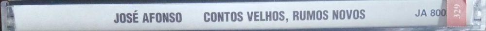 José Afonso	- - - - -		Contos Velhos, Rumos Novos	- - - - -	CD