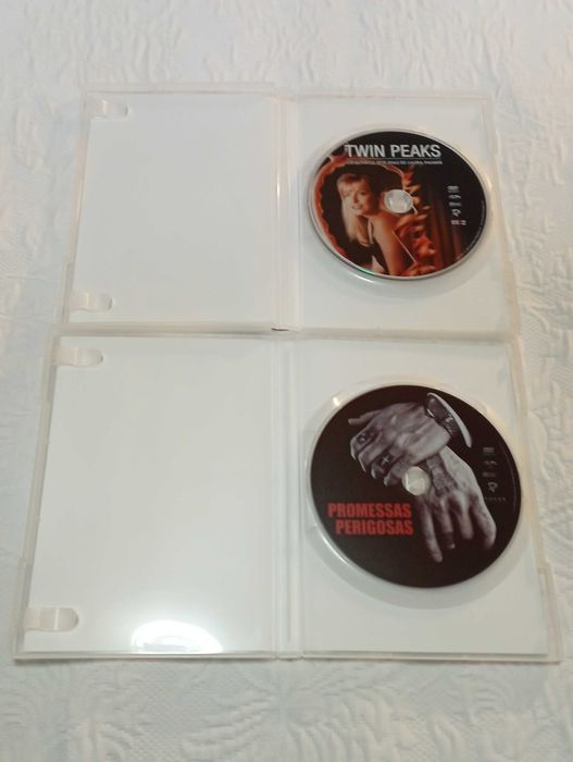 2 dvds: twin peaks e promessas perigosas