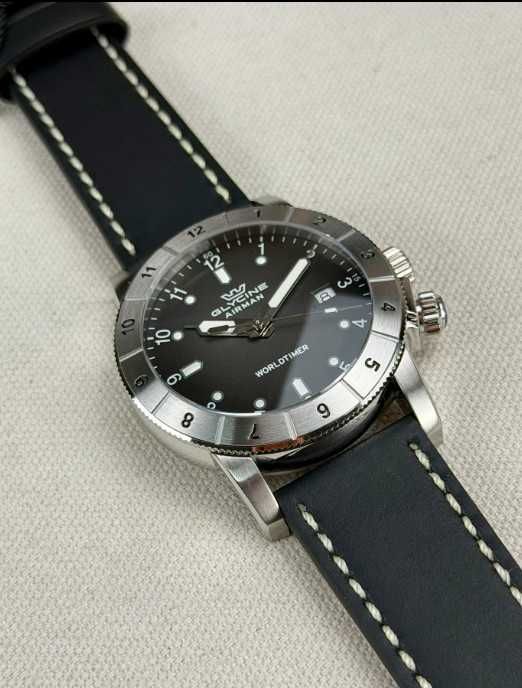 Relógio Glycine Airman WorldTimer