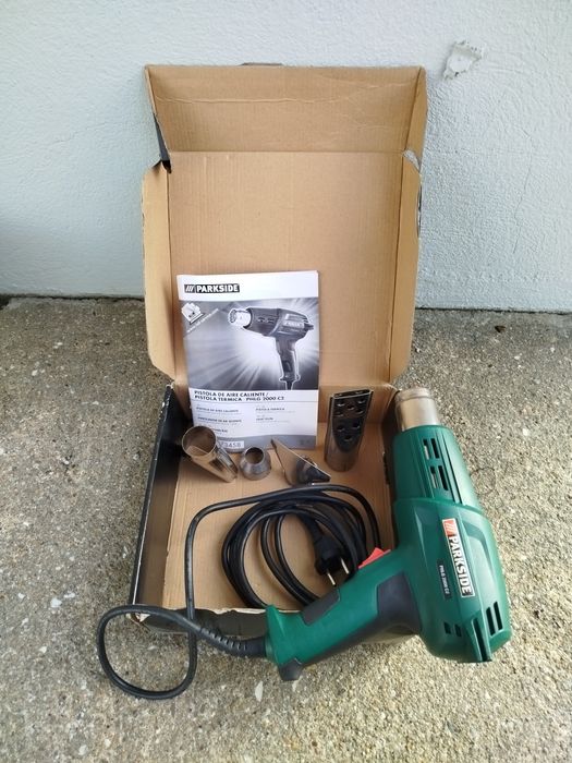 Pistola de ar quente Parkside