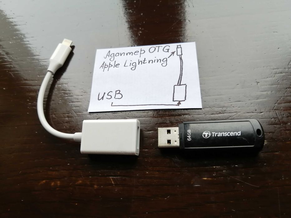 Адаптер Перехідник apple lightning iPhonе iPad MacBook 100 грн. Data