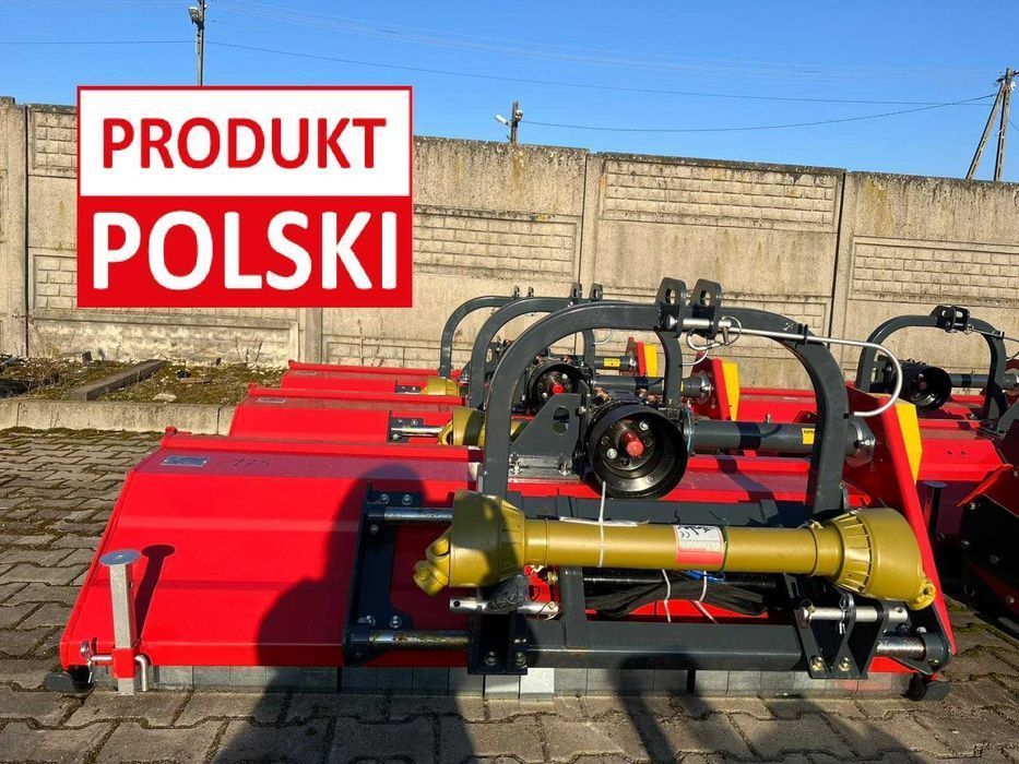 Kosiarka bijakowa mulczer 135/155/175/195 Polski producent GRASS ROL-nowa-GWARANCJA-dostawa pod adres-wałek WOM w gratisie