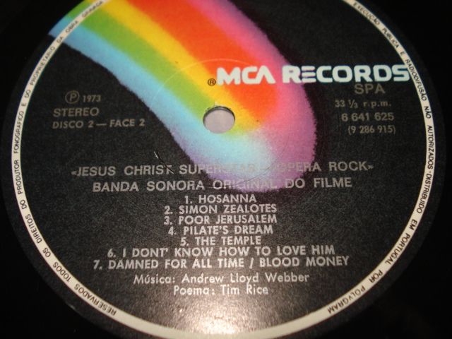 Duplo album Jesus Christ Superstar de 1973