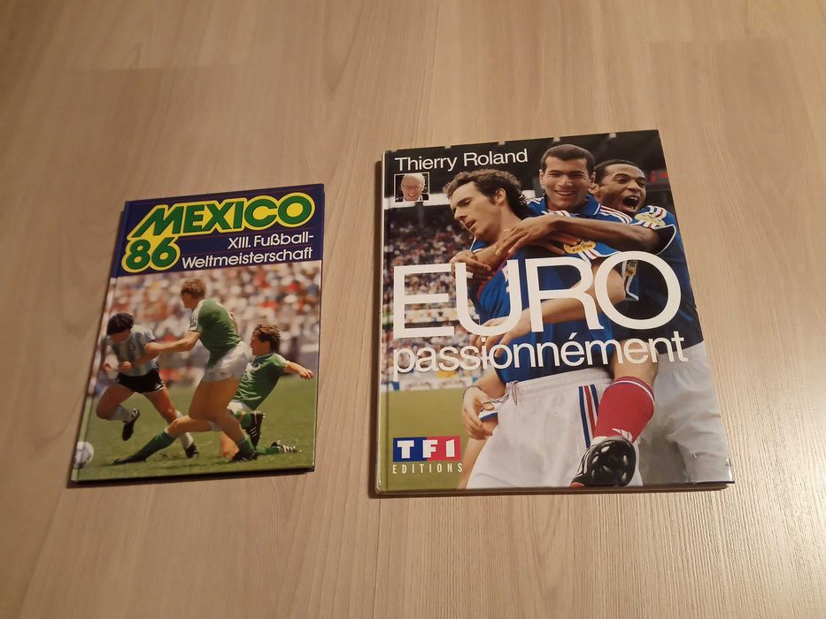 Zestaw albumów - Mexico 86 i Euro 2000