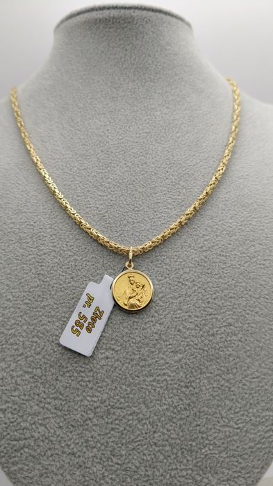 Złoty Medalik Pr.585 Nowy Zapraszamy