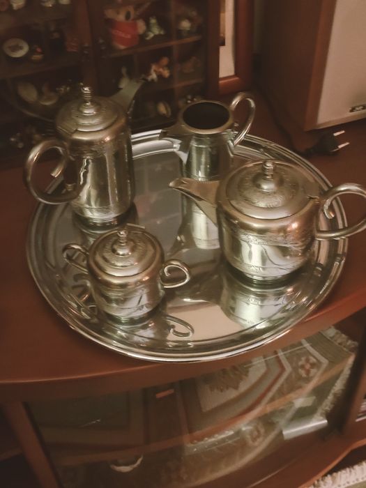 Serviço vintage de chá