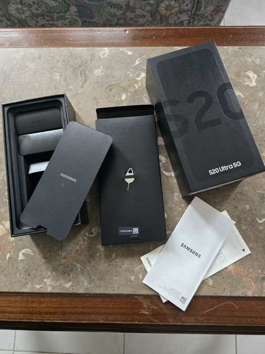 Caixa Samsung S20 Ultra 5g