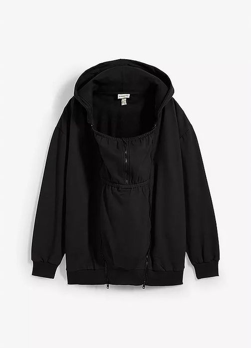 B.P.C ciążowa bluza czarna rozpinana r.52/54
