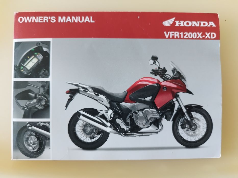 Інструкція, мануал, руководство honda VFR 1200