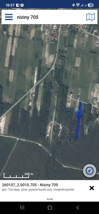 Działka w spokojnej okolicy